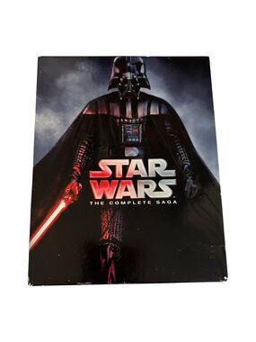 Star Wars The Complete Saga Blu ray 9 Disc Set With Slipcover
